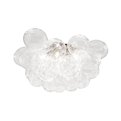 ByRydens 4202240-7002 - Plafonska lampa GROSS 6xG9/5W/230V prozirna