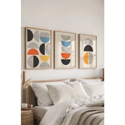 Ç-300655 - 5070 Višenamenski dekorativni set slika (3 komada)