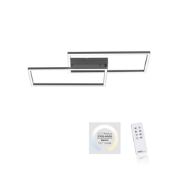 Leuchten Direkt 14140-18 - LED prigušiva svetiljka IVEN 2xLED/13,5W/230V + daljinski upravljač