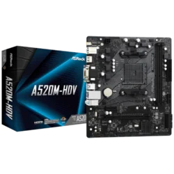 MB AM4 ASRock A520M-HDV 90-MXBE50-A0UAYZ