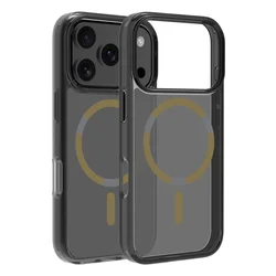 Dviced MagSafe iPhone 17 Pro Max maska zadimljena, zlatna