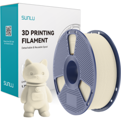 SUNLU PLA Matte Bone White - 1,75 mm/1000 g