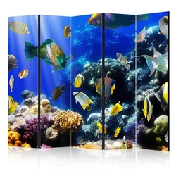 artgeist Paravan Underwater Adventure I, 5-Delni, Dvostranski