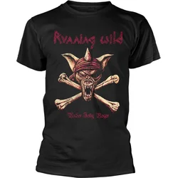 Running Wild Under Jolly Roger Crossbones majica M