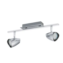 Eglo Corbera spot/2, led, gu10, 2x3w, 2x240lm, hrom