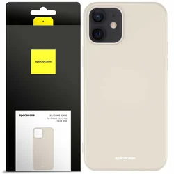 Spacecase SILIKONSKI OVITEK SPACECASE ZA IPHONE 12 12 PRO BONE BEŽ, (21962225)