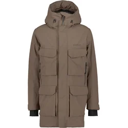 Didriksons DREW USX PARKA 8, moška pohodna jakna, rjava 505778