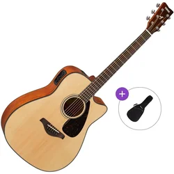 Yamaha FGX800C Basic SET Natural Elektroakustična dreadnought
