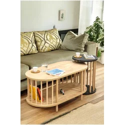 Hanah Home Set stočića za kafu, 2 komada, Crni