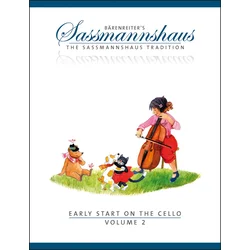 Saßmannshaus / Sassmannshaus Early Start on the Cello Volume 2 Note