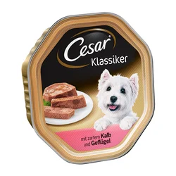 CESAR pašteta, teletina i živina 150g