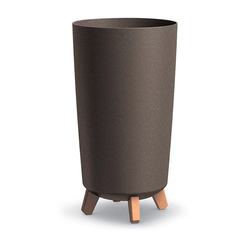 Gracia Dekorativna saksija Tubus slim Eco Wood L240W, Braon