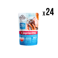 Frendi Vlažna hrana za mačke, Jagnjetina 100g, 24 komada
