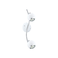 Eglo Bimeda spot/2, led, gu10, 2x3w, 2x240lm, bela/hrom