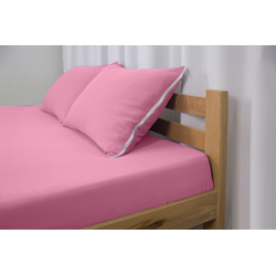 Manjatex Čaršaf sa lastišem, Za dušek od 25cm, 160x200cm, Roze