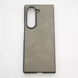 Maska Leather za Samsung Galaxy Z Fold 6/ F956B siva