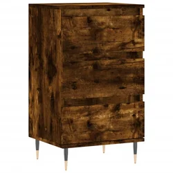 Komoda boja dimljenog hrasta 40 x 35 x 70 cm konstruirano drvo