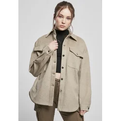 Womens classic overshirt lighttaupe