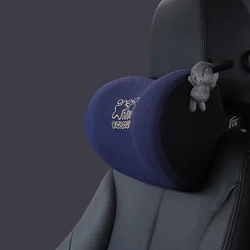 Icaroom Jastuk za vrat za auto sedište T-663MS, Plavi