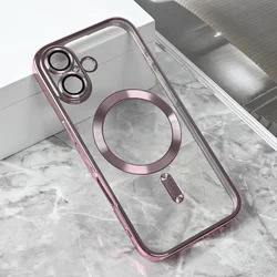 Torbica Magsafe Lux za iPhone 17 6.3 roze
