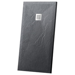 MASTER Tuš kada plitka 900x900x25mm DY-T099G/G tamno siva