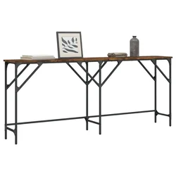 Konzolni stol boja hrasta 180x29x75 cm od konstruiranog drva