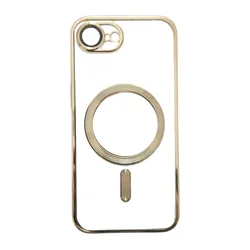 Silikonska futrola Magsafe Iphone 16e ZLATNA