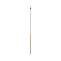 Redo 01-3860 - LED luster na sajli NIKOS LED/8W/230V CRI 90, prečnik 6 cm, zlatna