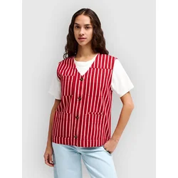 RVCA Pippa Utility Vest brick red