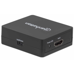 razdelnik MANHATTAN, 2x HDMI, napajanje putem USB
