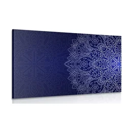 Slika temno modri ornament - 150x100