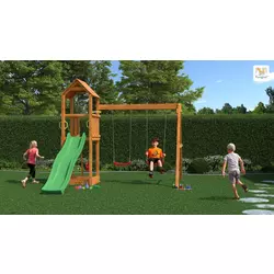 Set FLAPPI - drveno dječje igralište