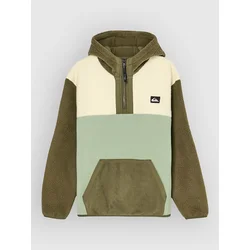 Quiksilver Ocean View Mix Fleece Vest grape leaf