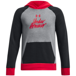 Mikica s kapuco Under Armour Rival Fleece Script Colorblock