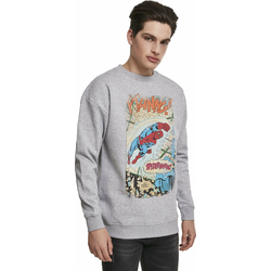 Merchcode Spiderman Ftanng Crewneck Grey M