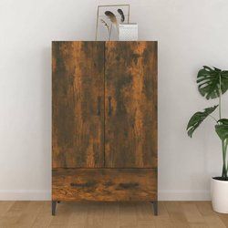 Komoda boja dimljenog hrasta 70 x 31 x 115 cm konstruirano drvo