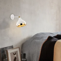 Opviq Zidna lampa E27 Socket, Belo-Zlatna
