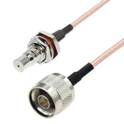 shumee Pigtail QMA vtičnica BH/N vtič RG316 1m