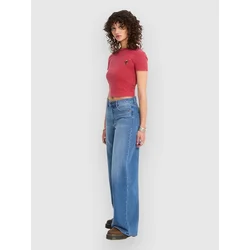 Volcom Stoned BF Lowrise Jeans worn light blue