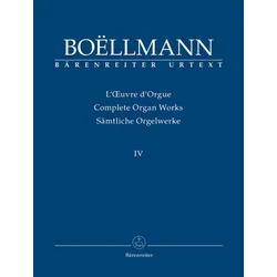 BOELLMANN: COMPLETE ORGAN WORKS 4 NOTE