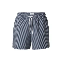 DAN FOX APPAREL Kratke kopalne hlače Juri  mornarska