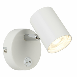 Searchlight 3171WH - LED zidna spot svetiljka ROLLO LED/4W/230V bela