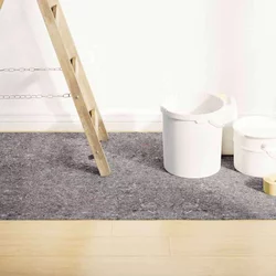 Neklizajući lakirni flis 2 kom 25 m 220 g/m2 sivi