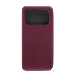 Maska za telefon ROYAL FLIP COVER za Xiaomi Poco C40, Bordo