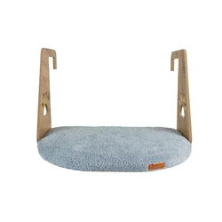 Paws & Whiskers Ležaljka za mačke sa ramom za radijator, 52 × 35 cm, Siva