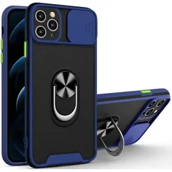 MCTR8-IPHONE 11 Futrola Magnetic Defender Silicone Blue