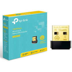 TP-Link Wi-Fi USB Adapter Nano 150Mbps, USB 2.0, 1x interna antena