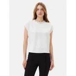 Imperial Bluza RIC3JBA Bela Regular Fit