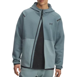 Under Armour Muški duks UA Unstoppable Flc FZ HD EU 1389352-587, Svetloplavi