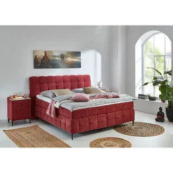 Boxspring Krevet Scarlett 180/200 cm , tamnocrvena
